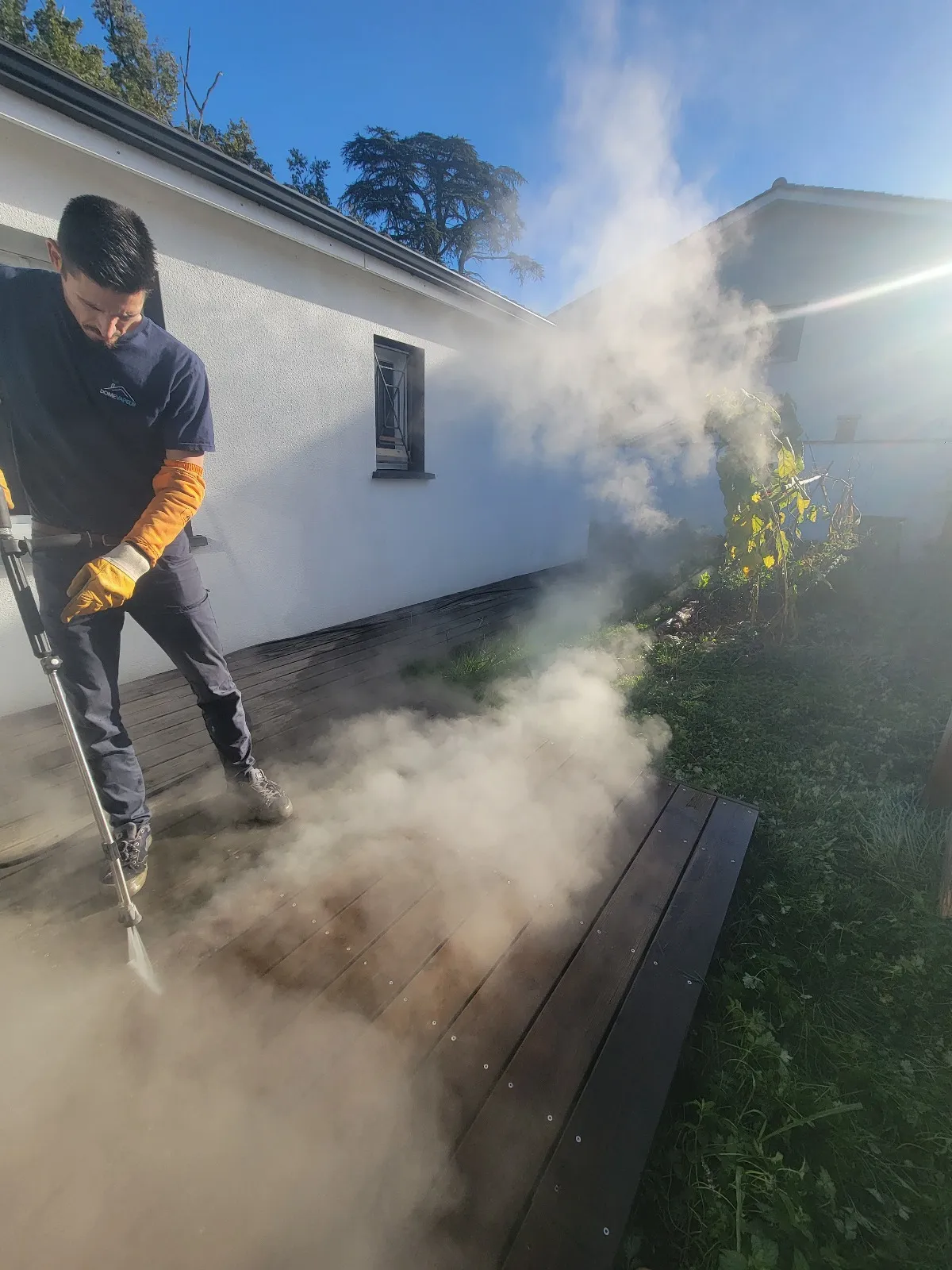 Nettoyage de terrasse